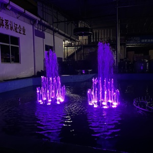 Fenlin hiện đại thép không gỉ nhảy múa đài phun nước âm nhạc tính năng cho biệt thự vườn ngoài trời - Product Image 4