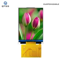 Modul Layar LCD TFT IPS Vertikal Persegi Panjang 3,2 Inci 240*320 ST7789 ILI9341 Antarmuka SPI Panel Layar