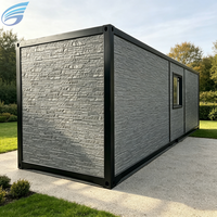 Maison préfabriquée modulaire en conteneur, entièrement meublée, design moderne, pour usage extérieur/entrepôt, solution clé en main