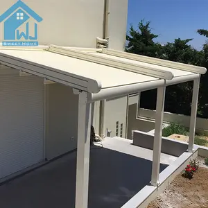 Polycarbonate Bioclimatica Retractable Awning Canopy