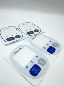 ฟิล์มเทปหนาแบบมีกาวในตัวสำหรับจอแสดงผลเครื่องมือแพทย์ แผ่นปิด PMMA PC PET PVC รุ่นขายดีแบบกำหนดเองได้ - Product Image 3