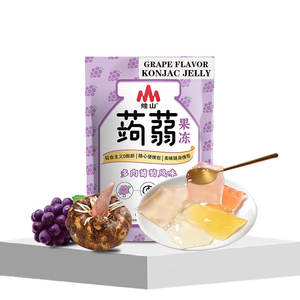 200g de gelée de konjac à saveur de raisin désintoxication beauté nutrition faible teneur en sucre minceur gelée de konjac boisson zéro gras - Product Image 1