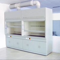 Hotte à gaz mobile portable de laboratoire chimique d'hôpital moderne avec robinet d'eau