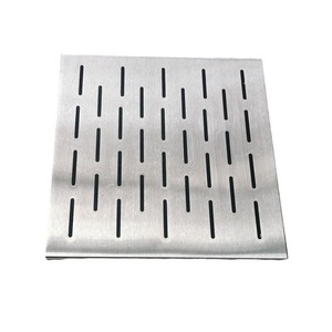 <span class=keywords><strong>Grille</strong></span> d'eau de pluie moderne personnalisée en acier inoxydable <span class=keywords><strong>D400</strong></span> couvercle de trou d'homme d'égout en fonte pour parc villa conforme à la Durable-EN124 - Product Image 4