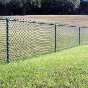 Clôture en grillage cyclonique <span class=keywords><strong>de</strong></span> haute qualité <span class=keywords><strong>de</strong></span> 6 pieds, grillage à mailles losangées revêtu <span class=keywords><strong>de</strong></span> PVC - Product Image 4