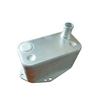 Refroidisseur d'huile pour BMW Série 3, Série 5, Série 7, X5, modèle 11422247204 2247204, pièce de rechange refroidie par eau - Product Image 2