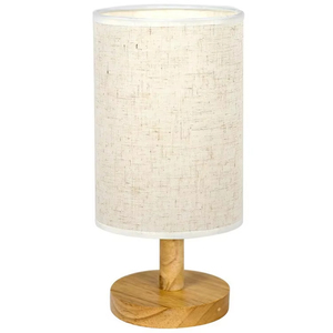 Lampada da Tavolo Best Seller per Camera da Letto e Soggiorno, Moderna e Minimalista in Legno, Lampada da Scrivania <span class=keywords><strong>LED</strong></span> DC 2700K Luce Bianca Calda Portatile - Product Image 2