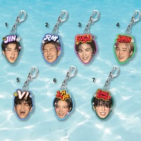 Porte-clés en acrylique personnalisé avec gravure imprimée, forme sur mesure, KPOP Idol Bangtan Boys 2026 World Tour ARIRANG