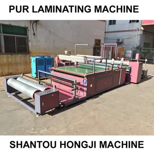 HONGJI BRAND NEW PUR HOT MELT GLUE LAMINATING MACHINE