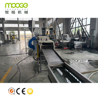 Usine de granulation de films tissés PP/PE de grande capacité avec contrôle précis de la température multi-zones par PLC