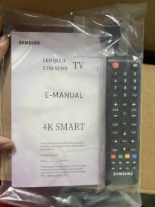 SAMSUNGS <span class=keywords><strong>QLED</strong></span> <span class=keywords><strong>85</strong></span> pouces sans cadre Android TV <span class=keywords><strong>4K</strong></span> UHD Wifi télévision intelligente Google Play Store hôtels écoles ménage africain nouveau - Product Image 5