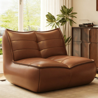 Fauteuil de relaxation convertible en lit, petit canapé pour chambre, balcon, salon, deux places, moderne, style Tatami, pouf