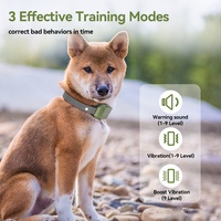 Schmerzlos und human, um schlechte Verhaltensweisen zu stoppen Kein Schock Vibrierendes Hunde trainings halsband mit Remote 2000ft, Piepton und Vibration
