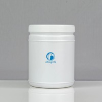 Pot en plastique noir de qualité alimentaire PE à large ouverture de 1200 ml avec bouchon à vis pour l'emballage en gros de pilules, capsules, poudres, médicaments et compléments alimentaires