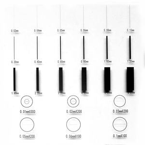 999 Mikroskop Kalibrasi Slide Skala Silang Mikrometer Reticle Papan Pengukur Lebar Garis untuk Alat Pengukur Lebar Retak - Product Image 1