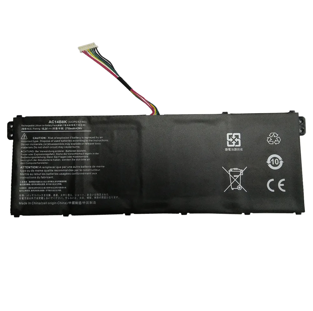 OEM AC14B8K AC14B3K Battery For Acer Aspire CB3-111 CB5-311 ES1-511 ES1-531 E5-771G Laptop