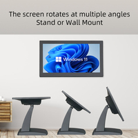 Terminal de point de vente tout-en-un pliable JESEN pour bureau, avec écran tactile unique, système Windows 11, facturation hors ligne