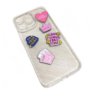 Adesivi Metallici Personalizzati per Telefoni a Tema Sportivo e Moda, Decorazioni 3D Carine, Badge e Stemmi Fai-da-Te per Cover Telefoniche - Product Image 4