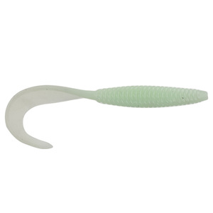 Señuelo suave de cola de sirena de 12.5cm y 6g, señuelo biónico de cola rizada tipo larva para pesca de lubina, cebo de fondo. - Product Image 2