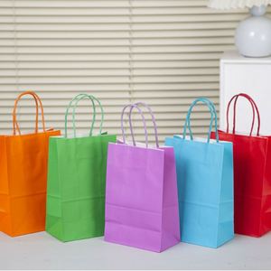 Candy Color <b>Packaging</b> <b>Bags</b> Custom <b>Packaging</b> Gift <b>Bags</b> Kraft Paper <b>Bags</b> Accept Print logo - Product Image 2