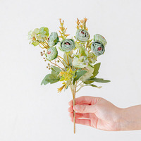 Roses artificielles en soie de haute qualité, idéales pour les mariages, la décoration de la maison, les cadeaux d'anniversaire et de Noël