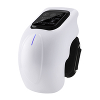 Masseur chauffant sans fil pour genoux à vibrations, batterie rechargeable, minuterie intelligente, machine de massage sans fil pour genoux, coudes et épaules
