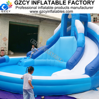 Châteaux gonflables géants, toboggans, parcs aquatiques mobiles, équipements d'amusement aquatique pour usage résidentiel et scolaire, intérieur/extérieur, en PVC.