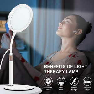 10,000 Lux uv-miễn phí LED sáng trắng liệu pháp ánh sáng đèn có thể tháo rời đứng chăm sóc sức khỏe cho tâm trạng thúc đẩy & giấc ngủ cải thiện - Product Image 4