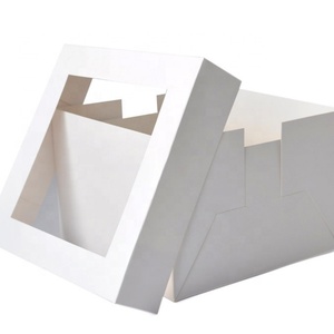 High Quality 4 Inch Cake <b>Box</b> Party Paper Square Disposable Food Cake <b>Box</b> - Product Image 2