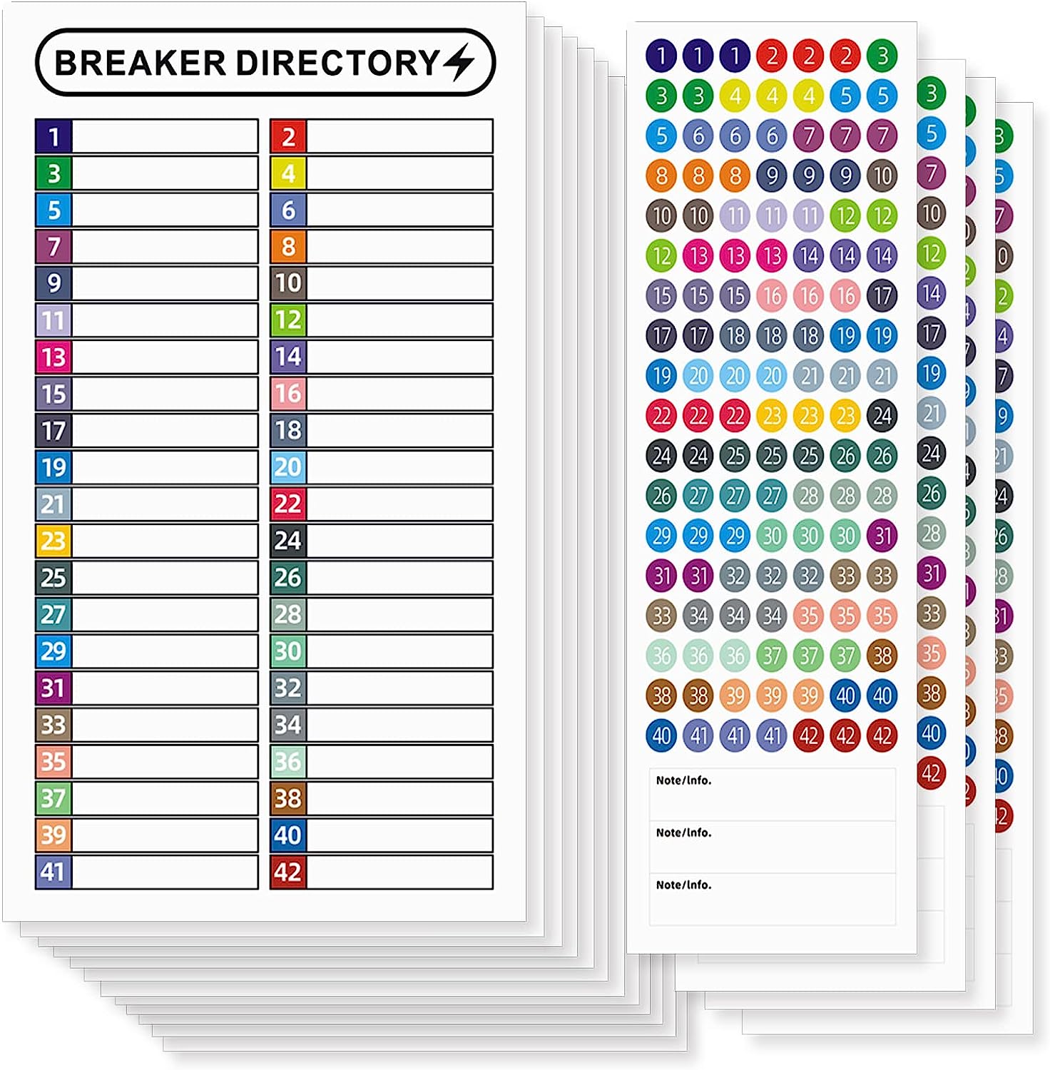 breaker-panel-labels-electrical-box-sticker-numbers for Printable Free Circuit Breaker Directory Template Breaker Panel Labels - Electrical Box Sticker Numbers for Printable Free Circuit Breaker Directory Template