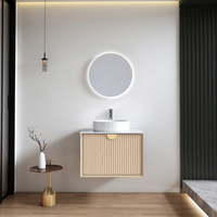 Kabinet Kamar Mandi Ramah Lingkungan Tahan Air Gaya Modern untuk Hotel Villa Apartemen 2701-100B