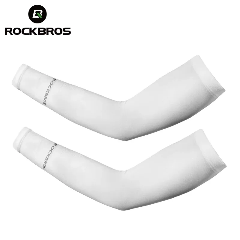 Wholesale Ice Fabric Arm Sleeves Sun Protection Basketball Camping Riding Outdoors Sports Cycling Arm Sleeves