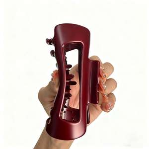 مشبك شعر أسطواني من السيليكون عالي الجودة وقابل لإعادة الاستخدام للنساء، مشبك شعر مرن من المطاط الناعم غير قابل للكسر - Product Image 4