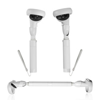Support de poignée de sabre laser pour lunettes VR/AR DEVASO, télécommande et tiges d'extension pour accessoires Quest 2 – Nouveauté !
