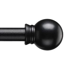 Embout de <span class=keywords><strong>tringle</strong></span> à rideau en forme de boule, tendance et antirouille, pour salon - Accessoires de rideaux pour tringles à rideaux en fer, fenêtre - Product Image 1