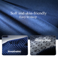 Nouvelles innovations en gros chaise de bureau de voyage support de table pour le cou rembourré sieste en forme de L oreiller de sieste doux et confortable