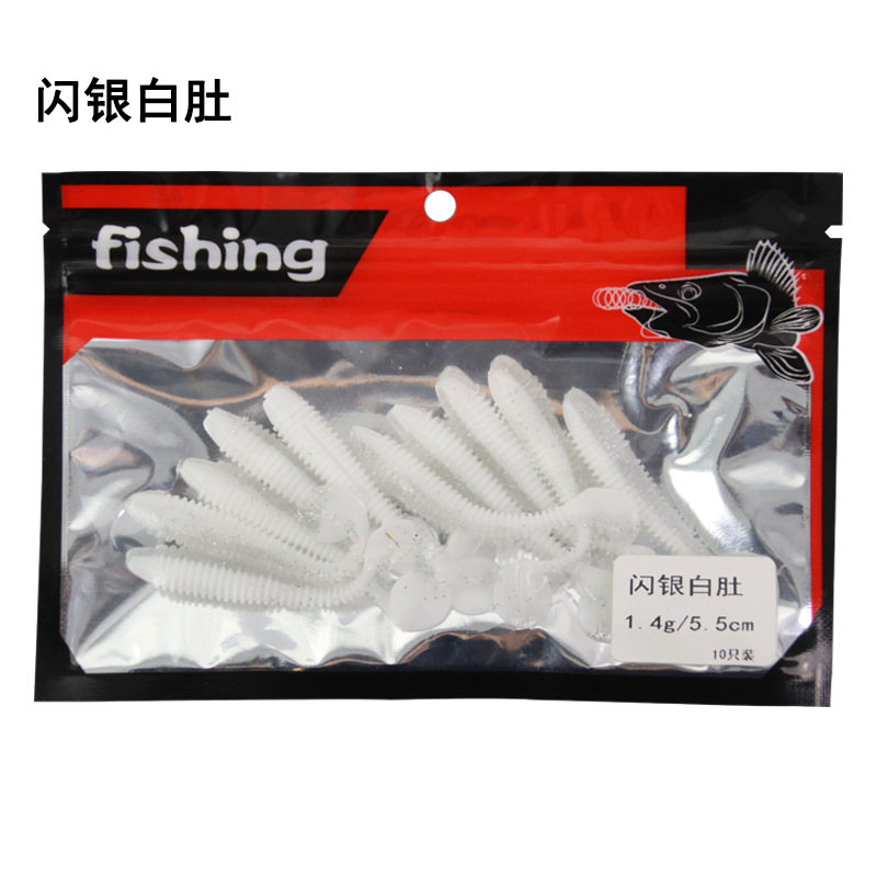 4-Vientre plateado brillante