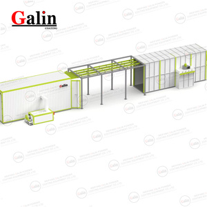 Línea de Recubrimiento en Polvo Manual, Cabina de Pulverización Multi-Pista y Horno, Equipo Comercial de Pintura en Venta, ¡Gran Oferta! - Product Image 4