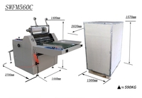 Machine à plastifier le papier à froid par induction électromagnétique, format A2 Plus, économe en énergie et respectueuse de l'environnement