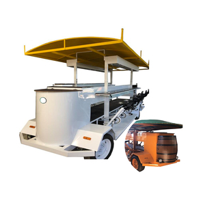 Bicicleta de Cerveza Personalizable para Fiestas, Carro de Cerveza con Pedales, Bicicleta Móvil para Paseos Turísticos, Bicicleta Pub - Product Image 1