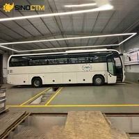 Bus de tourisme de luxe d'occasion à 70 places, manuel, diesel, origine Shandong, norme Euro 2, pour le transport scolaire et d'entreprise