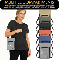Pochette de voyage, porte-passeport familial, organiseur avec blocage RFID, nylon imperméable