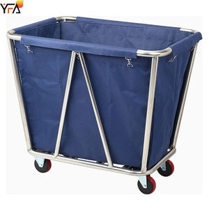 Grote Hotel Wasserij Rollende Kar Met Wielen Rvs Commerciële Waskar Linnen <span class=keywords><strong>Trolley</strong></span> - Product Image 3