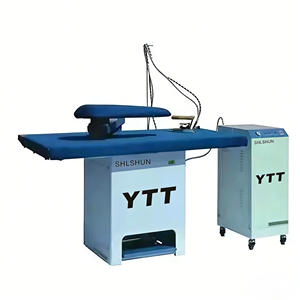 Máquina de planchar industrial comercial de gran venta, mesa de planchado para hoteles y hospitales con generador de vacío y juego de planchas - Product Image 2