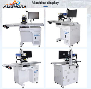 Fiber 20w 30w 50w 60W 100w JPT CCD Automatic Cabinet Fiber Laser Fiber Marking <b>Engraving</b> <b>Machine</b> With Camera Conveyor Belt - Product Image 4