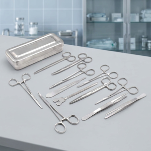 13-<b>Piece</b> Stainless Steel Surgical Instrument <b>Set</b> Manual CE Certified General Surgery Tools - Product Image 3