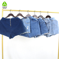 Pantalons courts d'été d'occasion pour femmes adultes Gracer, modèle A10, matériaux mixtes, tailles S-XXL, Guangdong Ukay Bales