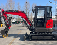 Mini-excavatrice sur chenilles SH40, livraison directe d'usine, légère, fiable, petite pelleuse à haute efficacité