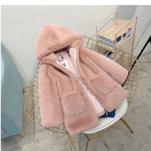 Factory Price Baby <strong>Winter</strong> Thick Warm Fake Faux Mink Fur <strong>Coat</strong> Children Kids Faux Fur <strong>Coat</strong> <strong>Girls</strong> - Product Image 5