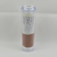 Kartrid Filter Air Isi Ulang 10-Inci Transparan dengan Remineralisasi & Filter Bola Inframerah untuk Sistem RO